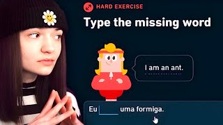 I WILL BEAT DUOLINGO Learning Portuguese [upl. by Neros640]