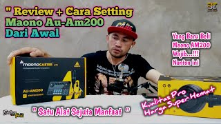 Bakal ViralTutorial Pasang Dan Setup Sound card Maono AUAM200  Bisa Live Streaming amp Recording [upl. by Asenev]