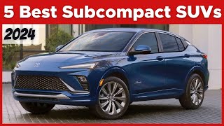 Consumer Reports’ 5 Best Subcompact SUVs 2024 [upl. by Gapin]