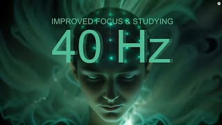 40 Hz  Binaural Beats for Focused Studying and Concentration 🎯 [upl. by Miah]