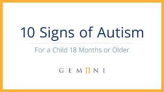 10 Signs of Autism  Gemiini  Signs of Autism in Children [upl. by Lavern]