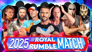 Predicting The Mens WWE Royal Rumble 2025 Way Too Far In Advance [upl. by Astraea]