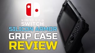 Nintendo Switch Silicon Armor Grip Case Review 4K [upl. by Albertson]