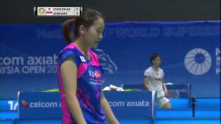 Celcom Axiata Malaysia Open 2017  Badminton QF M4XD  ChoiChae vs AhmNat [upl. by Aria]