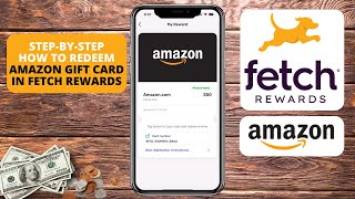 How Redeem AMAZON Gift Card On Fetch Rewards UPDATED 2024 [upl. by Alayne392]