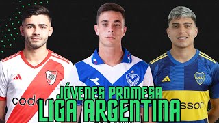 JÓVENES PROMESA de la LIGA ARGENTINA  FC 24 [upl. by Lenette889]