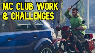 Gta 5 Club Work amp Challenges  MC Club Challenges amp Work Guide [upl. by Aneles]