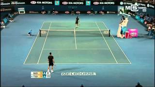 Australian Open 2008  Novak Djokovic Vs Jo Wilfried Tsonga Highlights ᴴᴰ [upl. by Ibrahim]