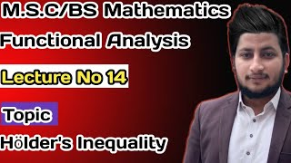 Holders Inequality in Functional Analysis UrduHindi [upl. by Ycam]