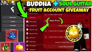 Script Blox Fruit Mobile FRUIT RAIN  AUTO FARM amp BUDDHA FRUIT GIVEAWAY  Fluxus Delta Script [upl. by Aitnauq]