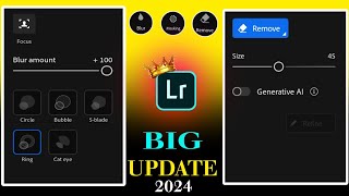 Lightroom mobail 950 update new features  Big update lightroom 2024  Lightroom ai rathoureditor [upl. by Belmonte]