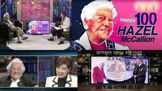 theZoomer Celebrates Hazel McCallions 100th Birthday [upl. by Eyot]