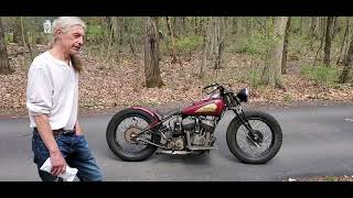 Barnfind Motorcycle Bobber Mix amp Match 1939 Indian Sport Scout Antique Vintage Classic [upl. by Naerol413]