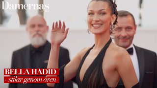 Bella Hadid  7 looks på röda mattan [upl. by Ernesta141]