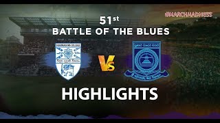 Highlights  51st Battle of the Blues – Dharmasoka College vs Sri Devananda College [upl. by Lynde]