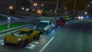 GTA 5  🛑CLEANEST CAR MEET✨ drift  Cruise  drag racing PS4ps5 [upl. by Pollerd]