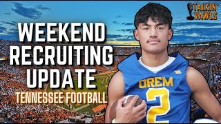 Weekend Recruiting Update  Vol Football [upl. by Eelirrem]