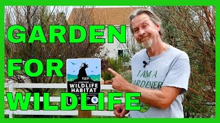 Create a Wildlife Habitat Garden NWF [upl. by Euginom580]