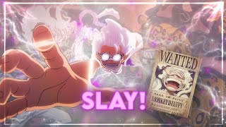 「 SLAY 😈 」 Luffy Gear 5 VS Lucci R2 EditAMV [upl. by Sheryle]