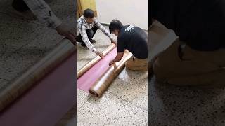 PVC FLOORING MAT For Home  Pvc Flooring sheet installation  PVC Flooring Motivation Sagar sinha [upl. by Ahsial]