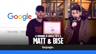 Matt amp Bise Instagram gay Giappone challenge gli youtuber rispondono alle domande di Google [upl. by Vashtee770]