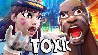 The MOST TOXIC Overwatch Competitive Players [upl. by Siraved]