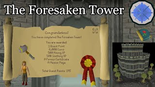 The Forsaken Tower OSRS Quest Guide [upl. by Orferd]