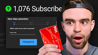 I bought 1000 real YouTube subscribers heres what happened YouTube promotions [upl. by Glarum]