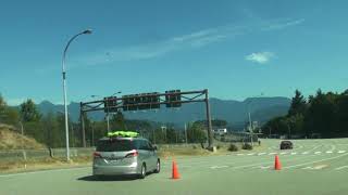 BC Ferries，Sunshine Coast， Ferry Ramp Gibsons BC Canada [upl. by Dolores62]