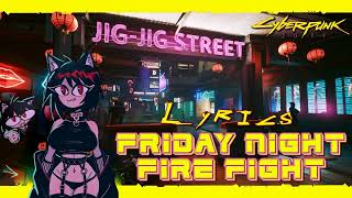 FRIDAY NIGHT FIRE FIGHT by Aligns amp Rubicones Official Video Ai Cover ARC Neko [upl. by Kcirrez]