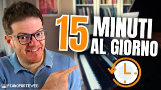 Routine di 15 Minuti al Pianoforte [upl. by Avihs]