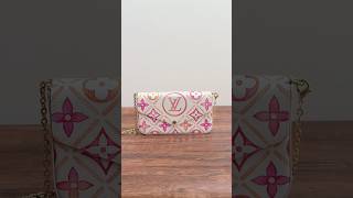 LV By The Pool Félicie Pochette Pink Monogram lv lvlover monogram luxurylife handbags shorts [upl. by Balling691]