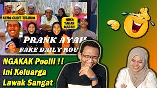 Indonesian Reaction‼️WE PRANK AYAH  FAKE DAILY ROUTINERUTIN HARIAN CHALLENGE REACTION [upl. by Ayn]