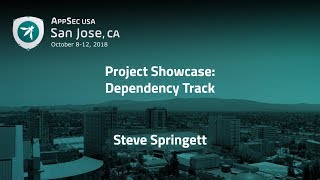 Dependency Track  Steve Springett [upl. by Assenat]