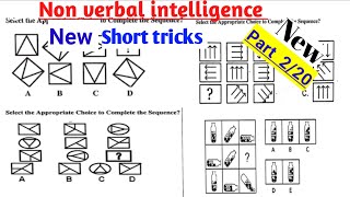 Non verbal intelligence  nonverbal intelligence Test  nonverbal reasoning test [upl. by Fondea]