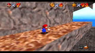 Super Mario 64  Course 12 Tall Tall Mountain  Star 5 [upl. by Koran278]