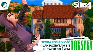 Jak pozbyłam się TOKSYKA  THE SIMS 4  Speed build  NO CC [upl. by Ybrek]