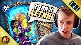 The MOST BROKEN deck maybe EVER  Hearthstone Thijs [upl. by Ttsepmet]