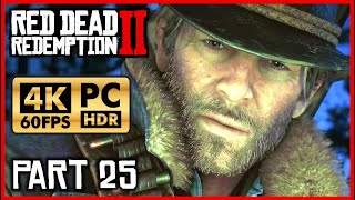 RED DEAD REDEMPTION 2 PC 4K 60FPS HDR Walkthrough Part 28  Chapter 3 Clemens Point [upl. by Renelle]