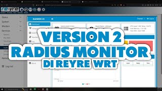 Test⭕Install RadiusMonitor V2 di Reyrewrt [upl. by Lesh181]