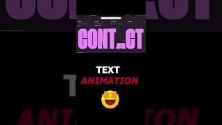 Text Animation  textanimation animations [upl. by Laurens]