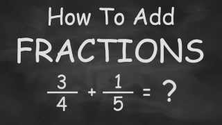 How To Add Fractions  Fast and Easy fraction addition [upl. by Aeynod]