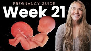 21 Weeks Pregnant  Week By Week Pregnancy [upl. by Byram16]