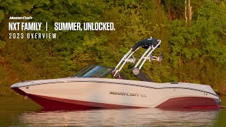 2023 MasterCraft Summer Unlocked  NXT Family Overview [upl. by Llyrehc118]