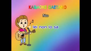 Nicola Di Bari Paese karaoke con coro demo [upl. by Toft]