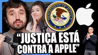 GOVERNO AMERICANO PROCESSOU A APPLE [upl. by Lehsreh371]