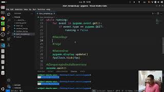 PyGame EP2 Templateแม่แบบ ของ PyGame [upl. by Ilona]