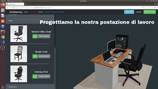 Progettiamo la nostra postazione di lavoro con Deskspacing [upl. by Aitnecserc979]