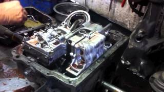 FMX Transmission inside look 1972 Mach 1  Day 18  Part 5 [upl. by Onateyac725]