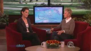 Sandra Bullock Interview On Ellen Show Part 2 [upl. by Bendicta815]